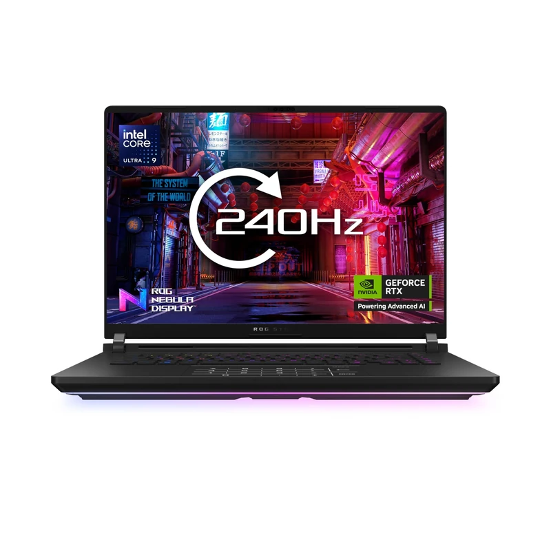 ASUS ROG Strix SCAR 16 G635LW Gaming Laptop | 16.0" WQXGA 240Hz Screen | Intel Core Ultra 9 275HX | NVIDIA GeForce RTX 5080 Laptop GPU | 64GB RAM | 2TB SSD | UK Layout Backlit Keyboard | Windows 11