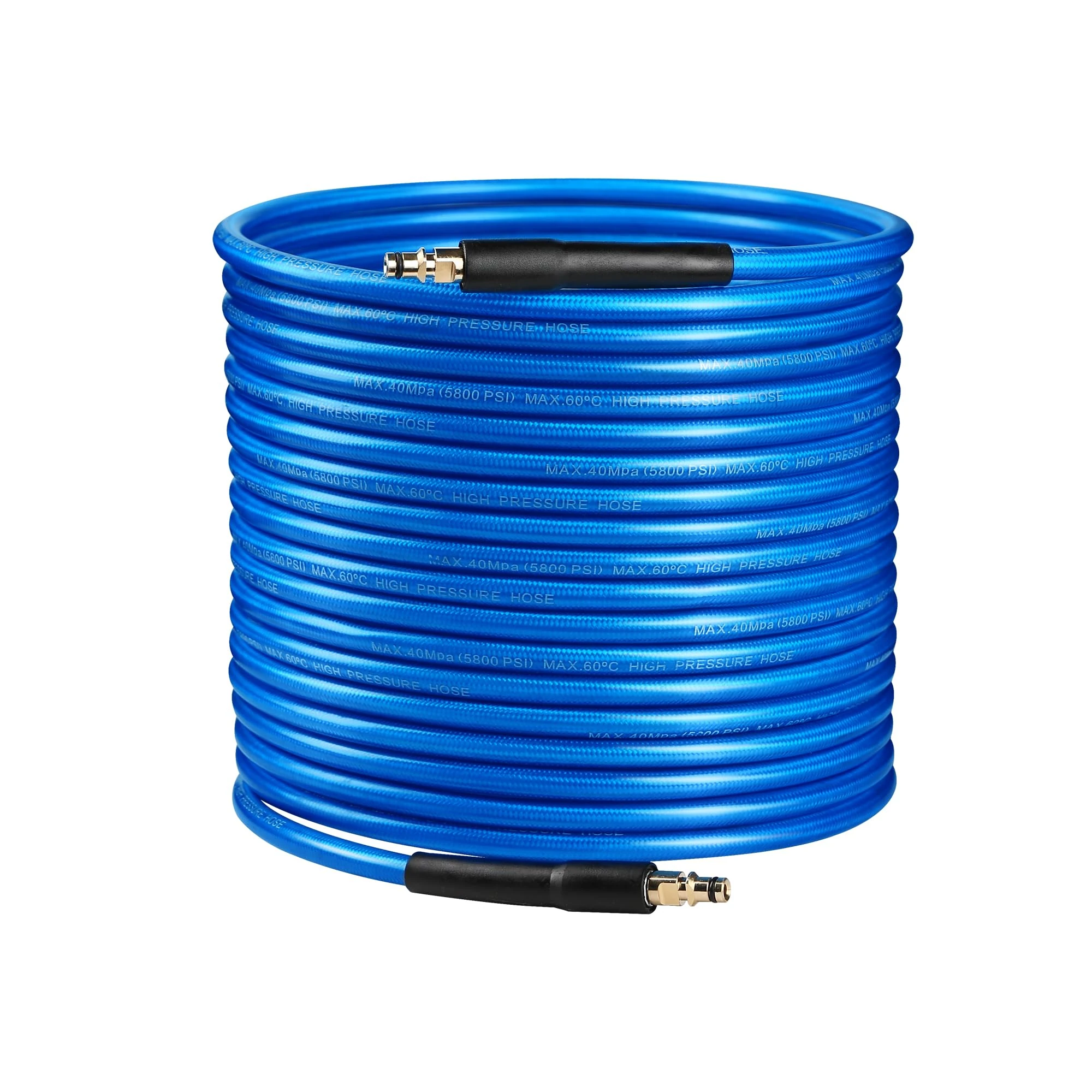 20M High Pressure Washer Replacement Hose for Karcher K2 K3 K4 K5 K6 K7 Series Extension Hose Drain Cleaning kit Fitting Quick Connector Blue 180 Bar