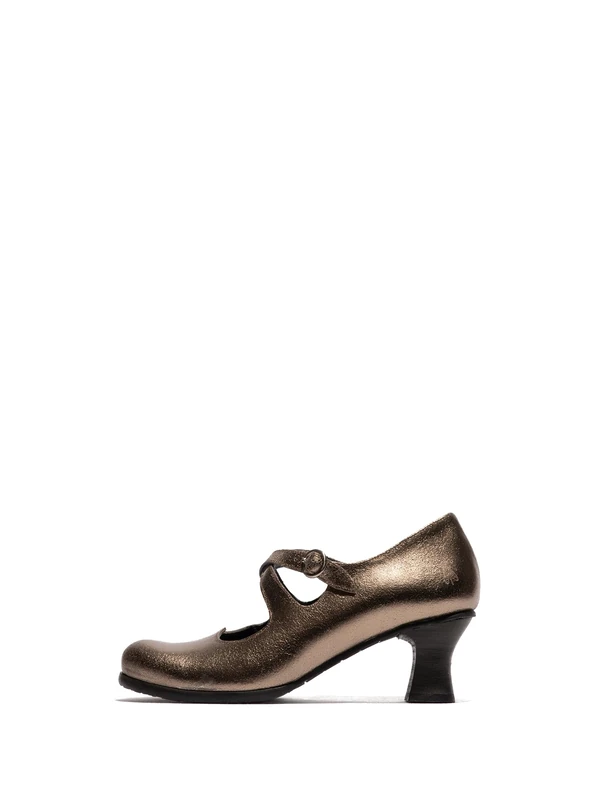 Fly London Women's BAIV276FLY Oxford, DK. Gold, 8 UK