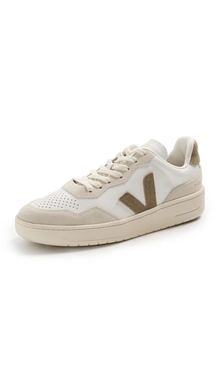 Veja V-90 Leather Sneaker - Retro Style Fashion Trainer