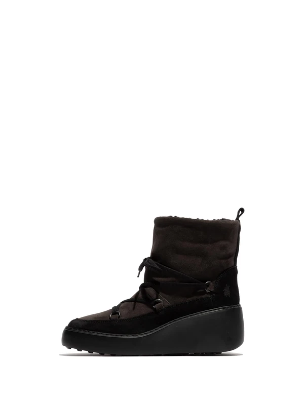 Fly London Women's DERE725FLY Fashion Boot, Diesel/Black, 7 UK