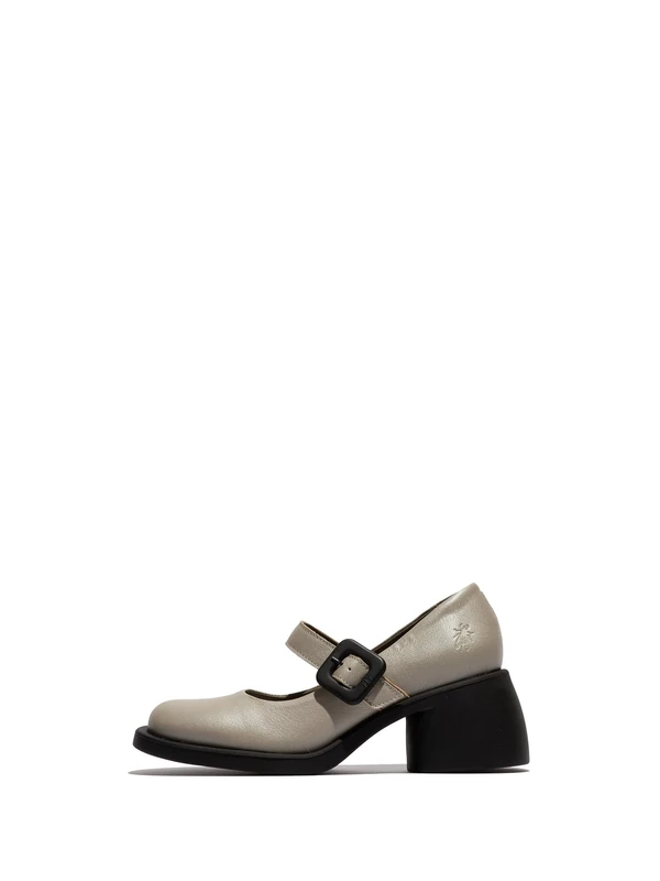 Fly London Womens Huvi044fly Oxford, Silver, 3 UK