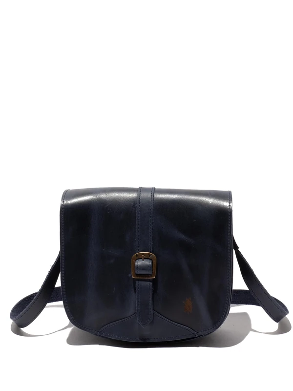 Fly London GLOU751FLY Retro Shoulder Bag, NAVY - Image 1