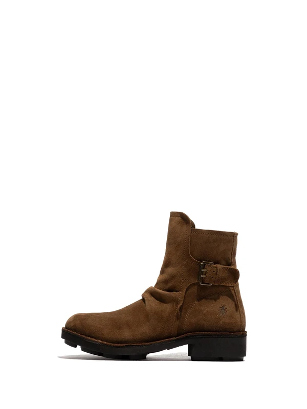 Fly London Women's NURY175FLY Fashion Boot, Elephant, 6 UK