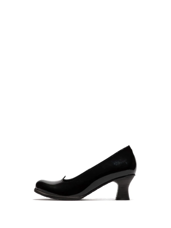 Fly London Women's BAZE086FLY Oxford, Black, 2 UK