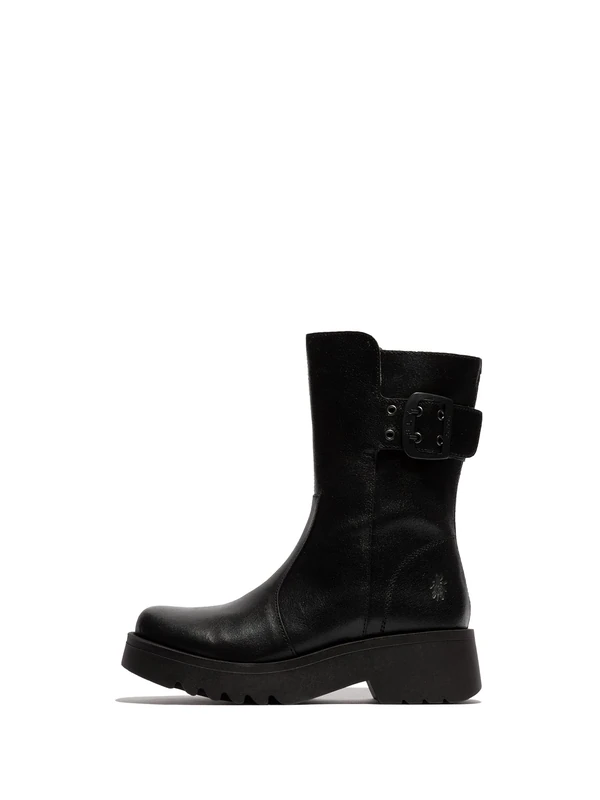 Fly London Women's MAZZ127FLY Fashion Boot, Black, 6 UK