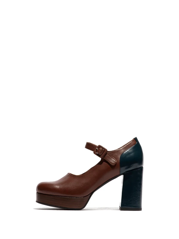 Fly London Womens Eril351fly Oxford, Cognac Navy, 6 UK