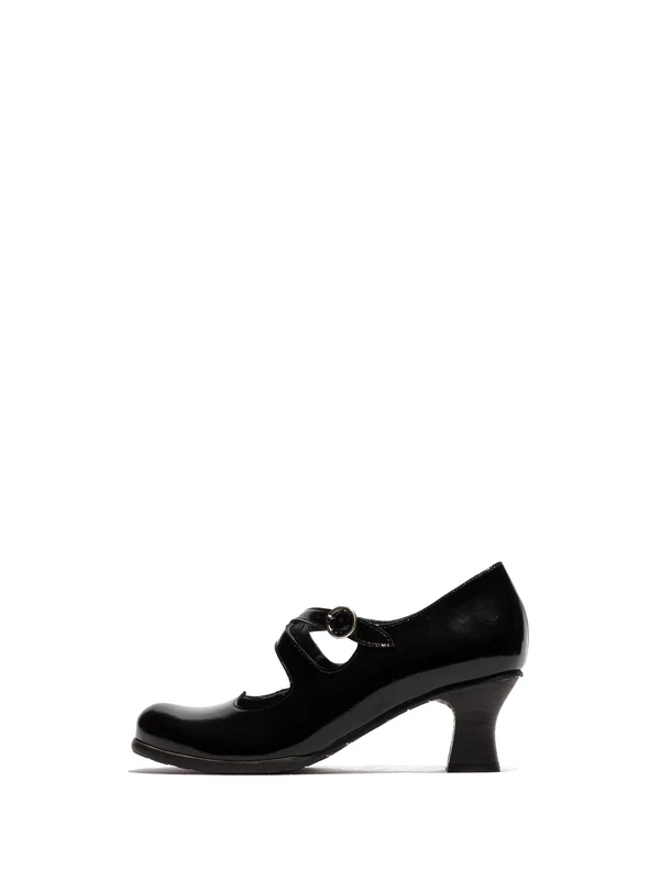 Fly London Women's BAIV276FLY Oxford, Black, 5 UK