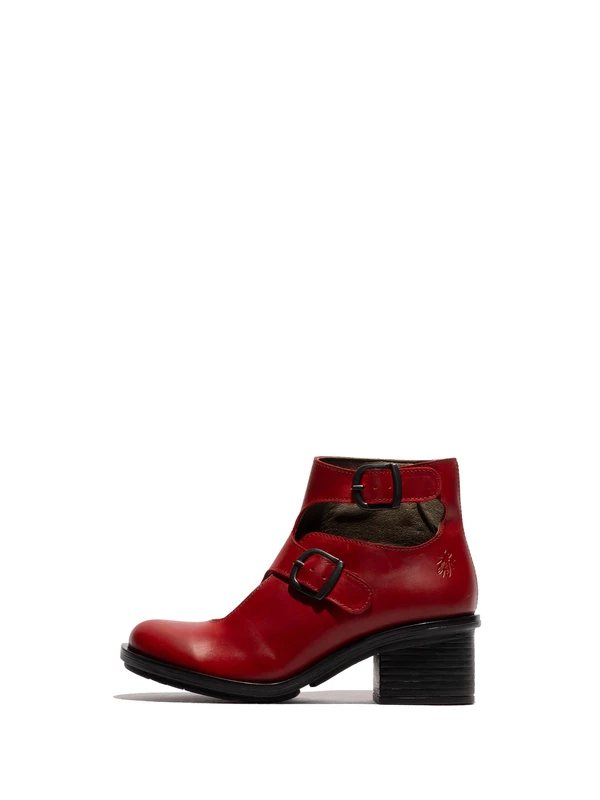 Fly London Women's CIDY306FLY Fashion Boot, RED, 2 UK