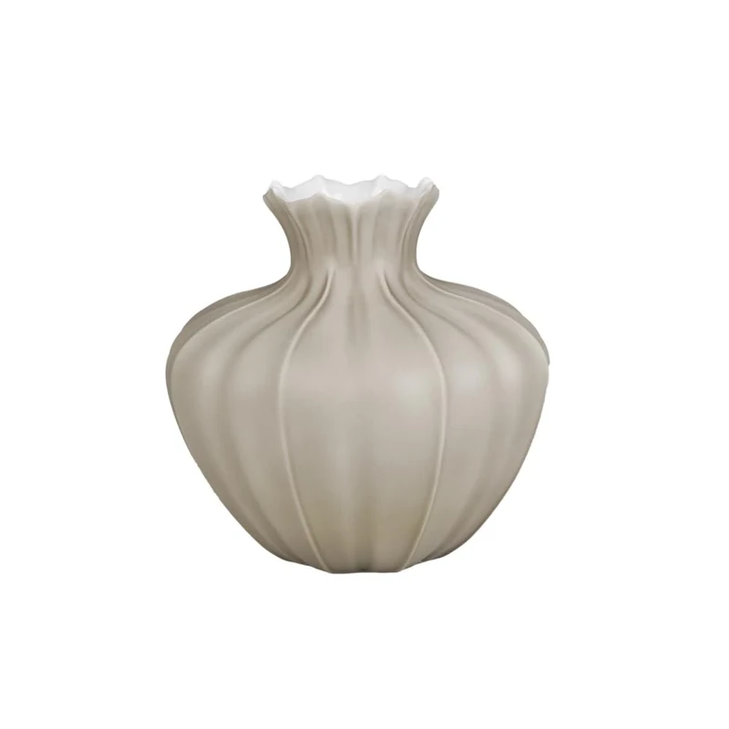 Colori Bahar Vase Grey 22 cm