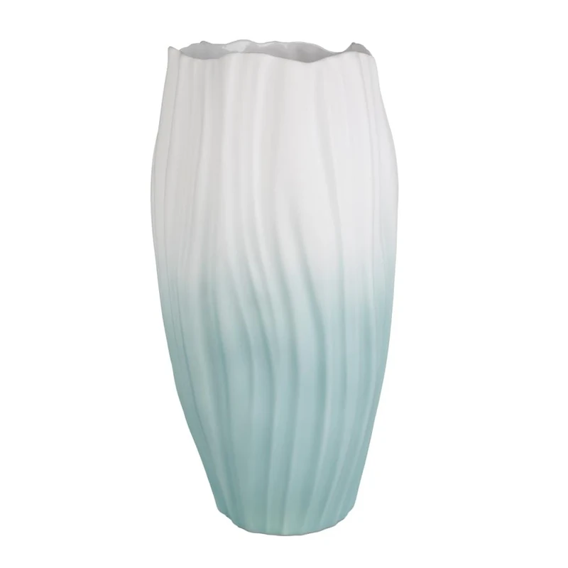 Goebel Vase Spirulina Turquoise 40 cm Colori