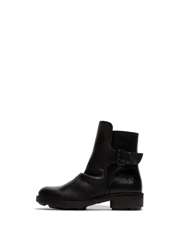 Fly London Women's NURY175FLY Fashion Boot, Black, 2 UK