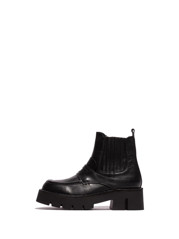 Fly London Women's BUKI159FLY Fashion Boot, Black, 3 UK