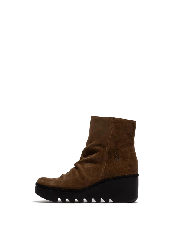 Fly London Women's BAAN538FLY Fashion Boot, Elephant, 8 UK