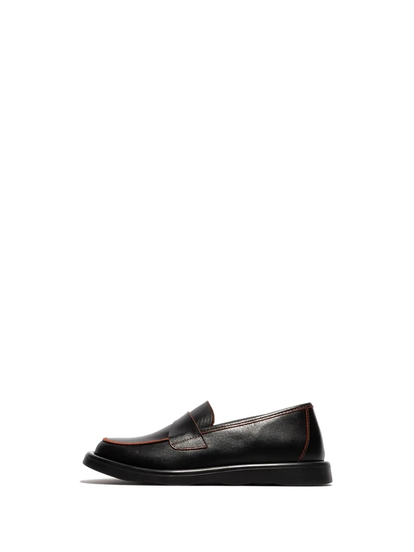 Fly London Women's TREL301FLY Oxford, Black/RED, 2 UK