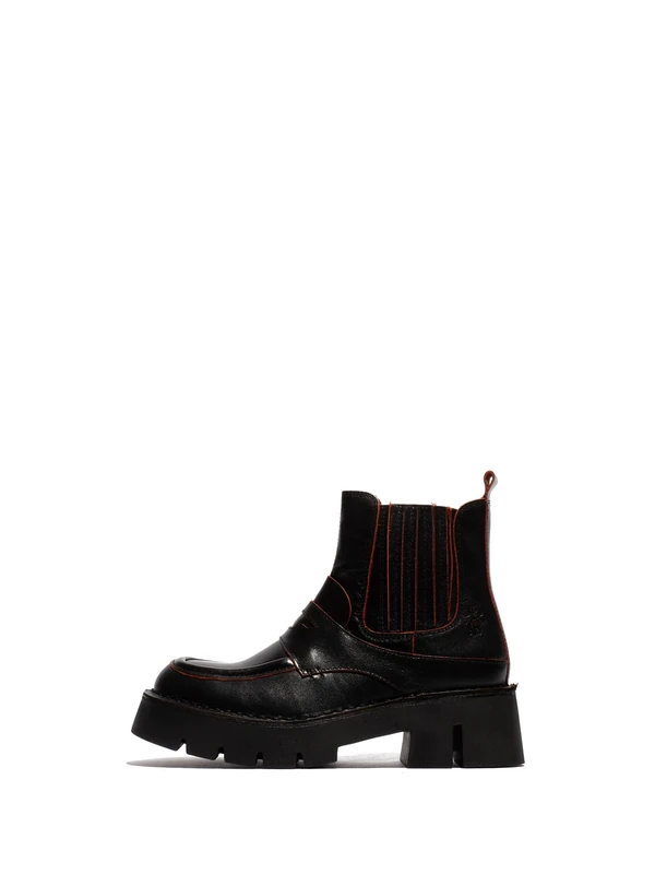 Fly London Women's BUKI159FLY Fashion Boot, Black, 4 UK