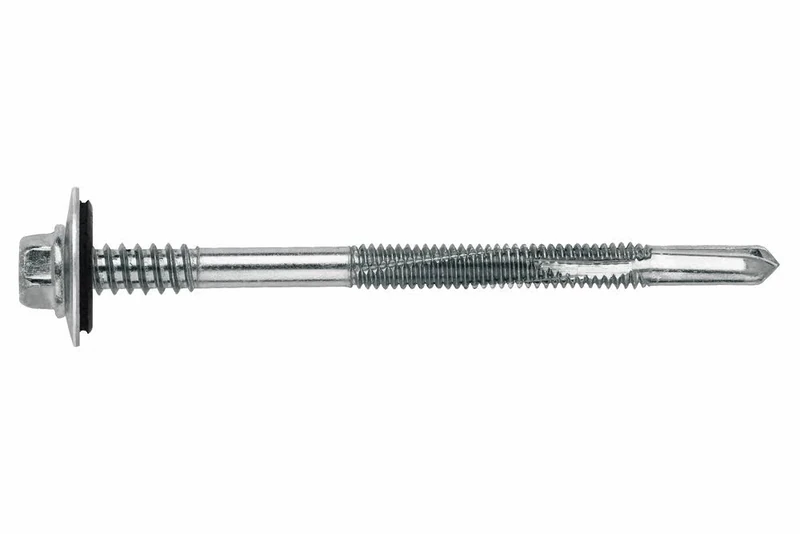 Index A Perfect Fixing PSL1655230 Sandwich Panel Screw and EPDM Washer, Silver Grey, 5.5/6.3 x 230 P16
