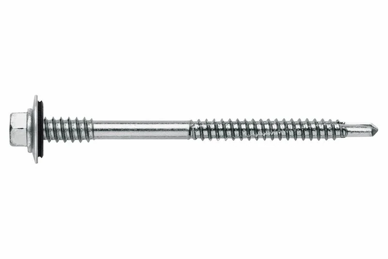 Index A Perfect Fixing PS1655150 Sandwich Panel Screw and EPDM Washer, Silver Grey, 5.5/6.3 x 150 P16