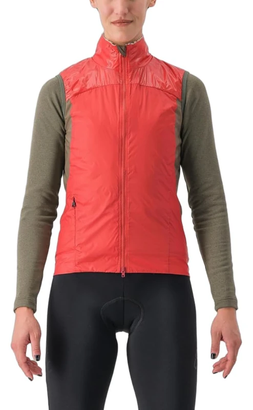 CASTELLI Unlimited W Puffy Vest, Lightweight and Insulating, Wind and Rain Resistant, Ideal for Workouts and Outdoors