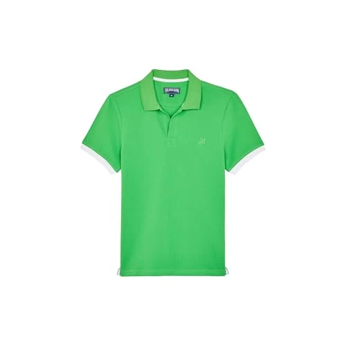 Vilebrequin, Cotton Pique Polo Shirt Solid, S, Laser