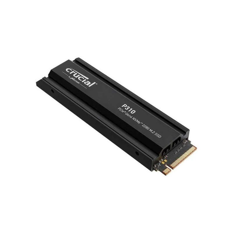 Crucial P310 - SSD - 1TB - Internal - M.2 2280 - PCIe 4.0 x4 (NVMe) - Integrated Heatsink