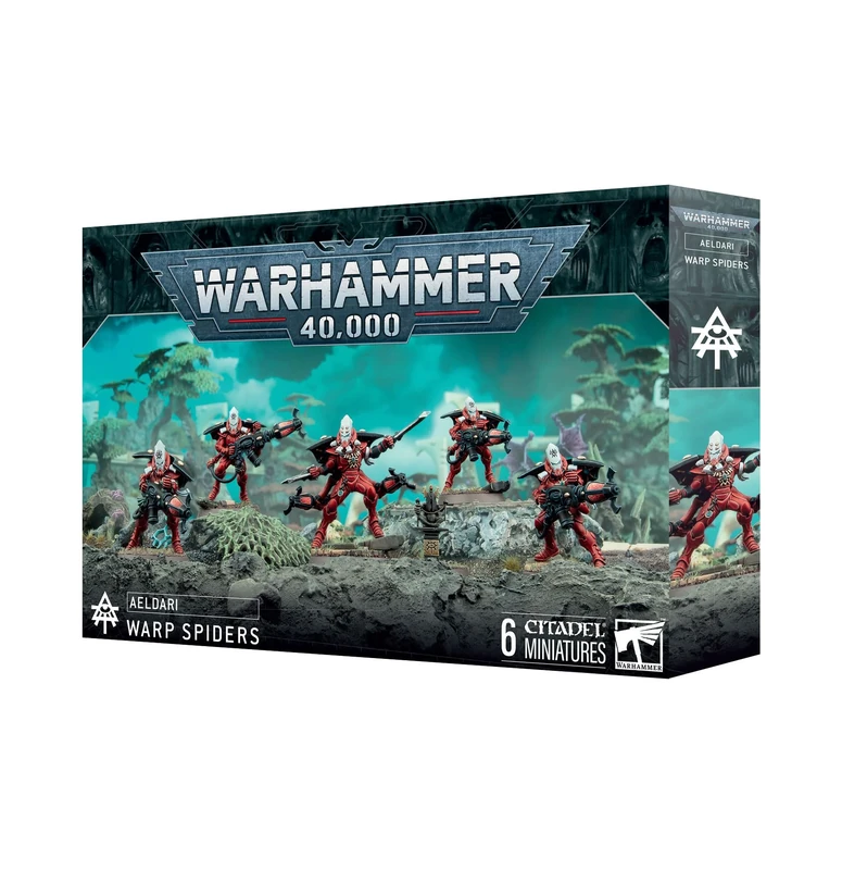 Warhammer 40,000 Aeldari Warp Spiders Model Kit