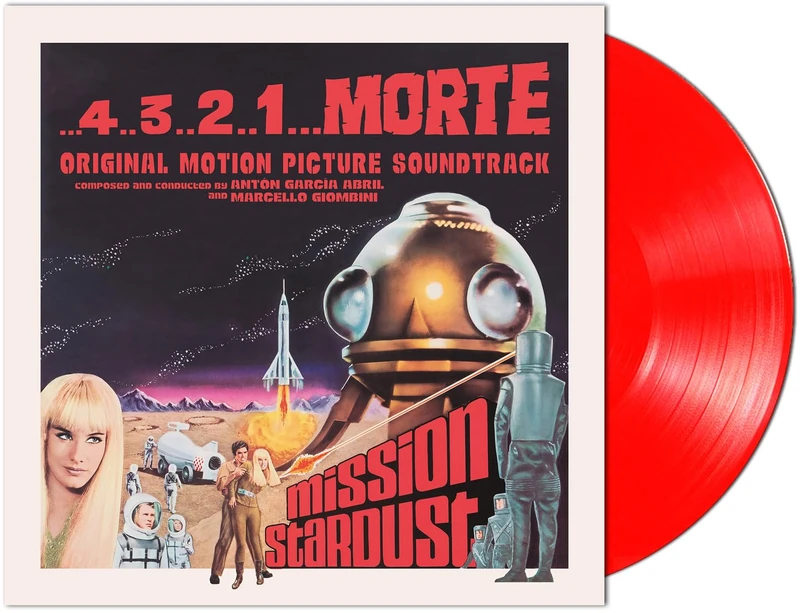 4..3..2..1...Morte (Original Soundtrack) - Limited Clear Red Colored Vinyl [Vinyl LP] [VINYL]