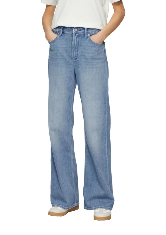 s.Oliver Jeans Suri/Regular Fit/High Rise/Wide Leg, lightblue, 38W x 32L