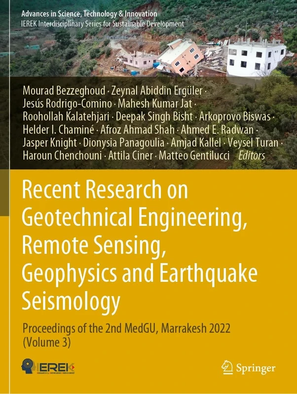 Recent Research on Geotechnical Engineering, Remote Sensing, Geophysics and Earthquake Seismology: Proceedings of the 2nd MedGU, Marrakesh 2022 ... in Science, Technology & Innovation)
