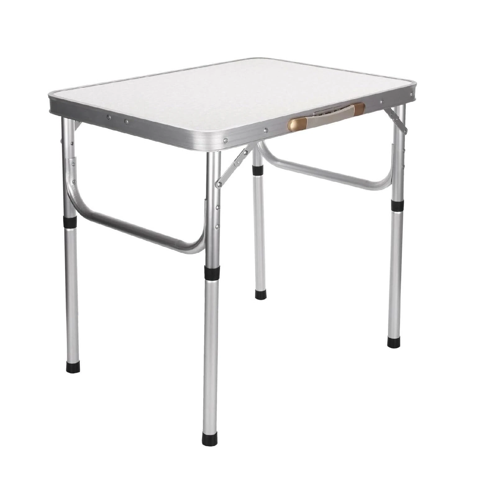 JF HOME BLISS 2FT Folding Camping Table Picnic Table Adjustable Height Multipurpose Party Dining small camping Table Lightweight with Carry Handle for Catering Buffet and Garden