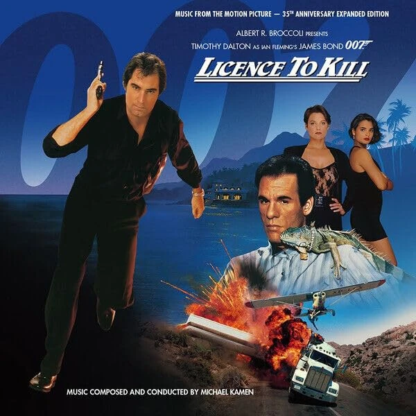Michael Kamen – James Bond: 007 - Licence To Kill (1989) Complete Score 2CDs / 35th Anniversary Edition