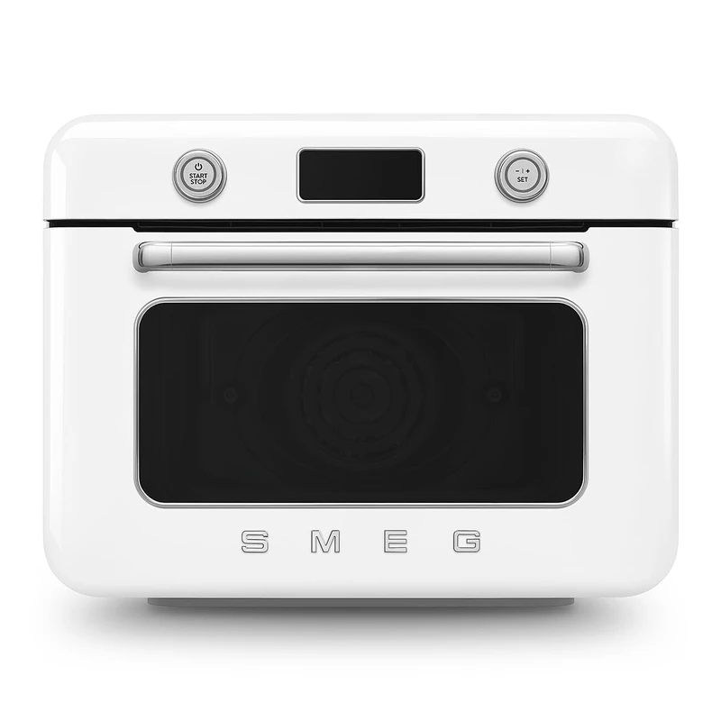 Smeg COF01WHUK 50's Style Countertop 10in1 Multifunction Oven, Steam and Airfry, White - Image 1