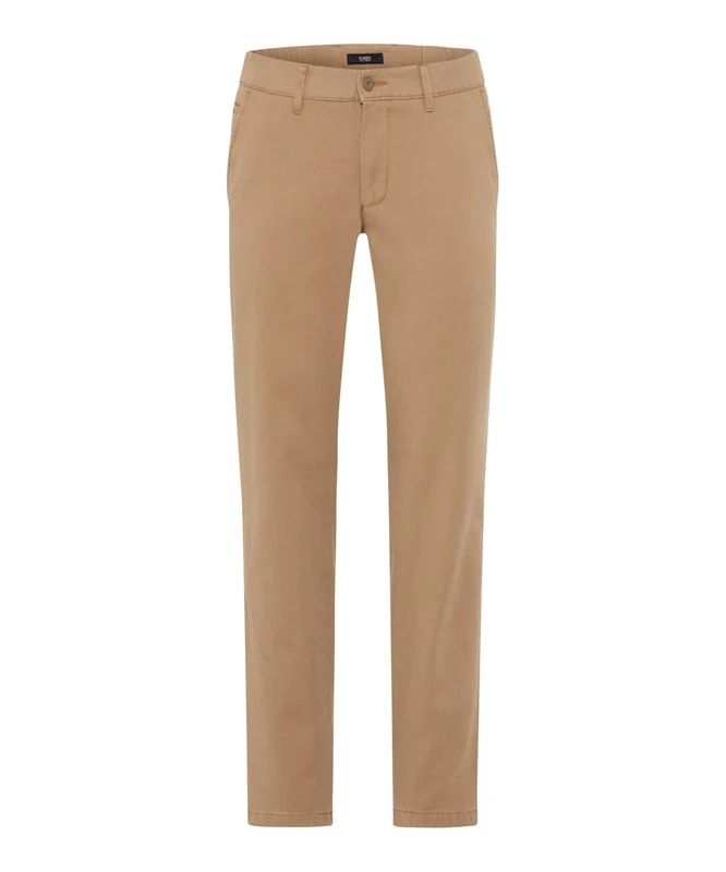 Eurex by Brax Men's Cotton Bestformer Trousers, 46 Beige, 36 W/34 L