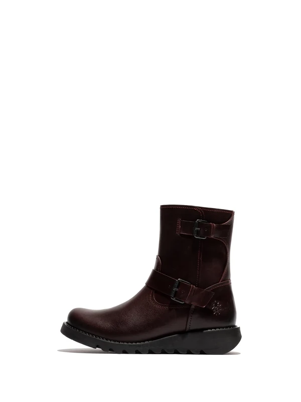 Fly London Women's SORF321FLY Fashion Boot, Wine, 6 UK