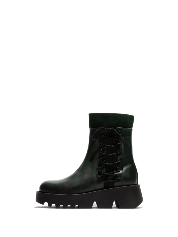 Fly London Women's ZAKU313FLY Fashion Boot, Petrol, 8 UK