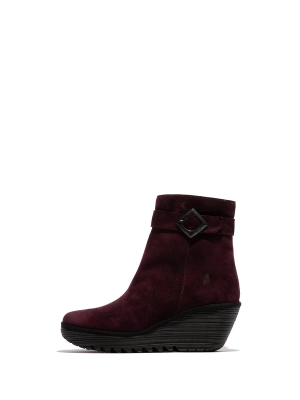 Fly London Women's YUJI596FLY Fashion Boot, Purple, 9 UK