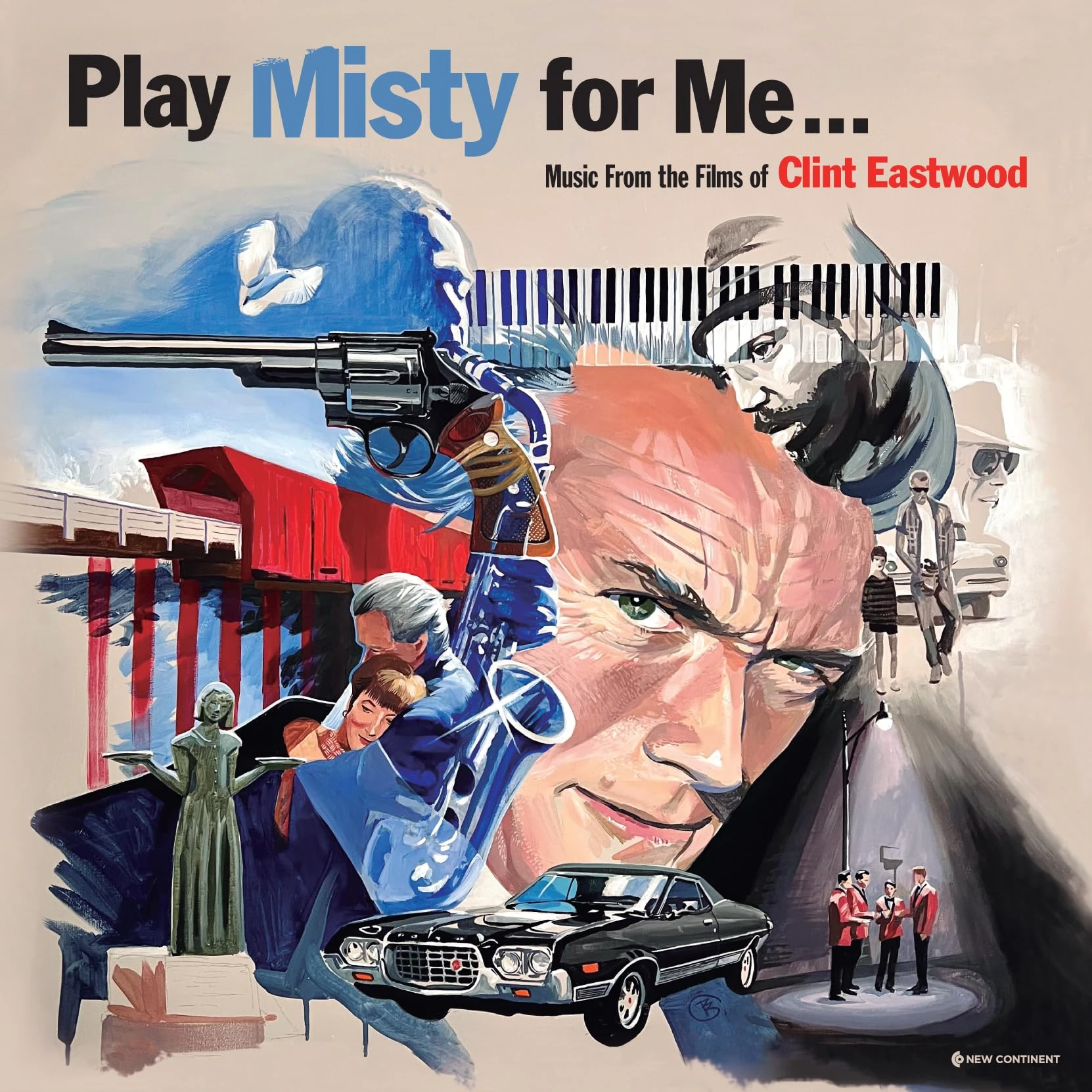 Music From The Films Of Clint Eastwood-Play Misty For Me (Colored Edition) [VINYL]