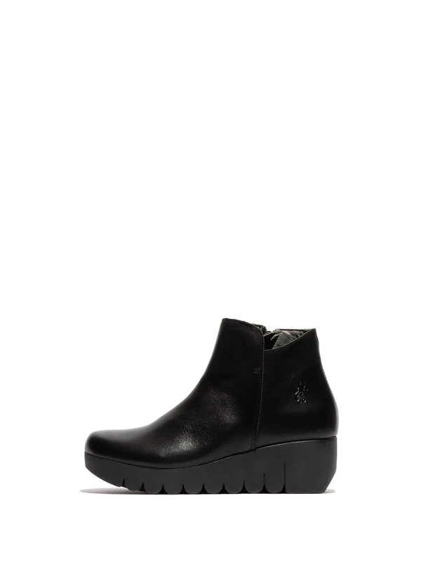 Fly London Women's VANG364FLY Fashion Boot, Black, 7 UK