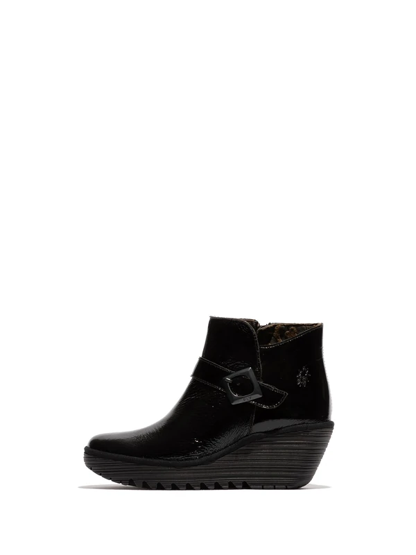 Fly London Women's YORT597FLY Fashion Boot, Black, 6 UK