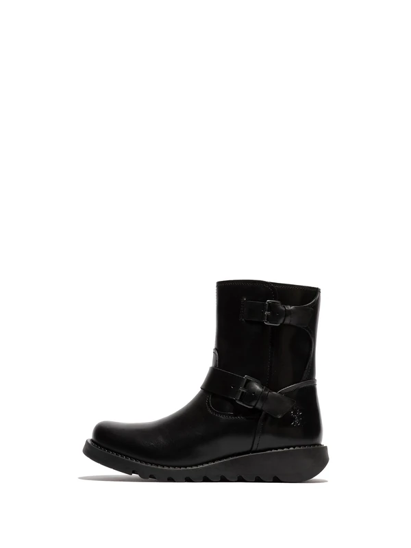Fly London Women's SORF321FLY Fashion Boot, Black, 8 UK