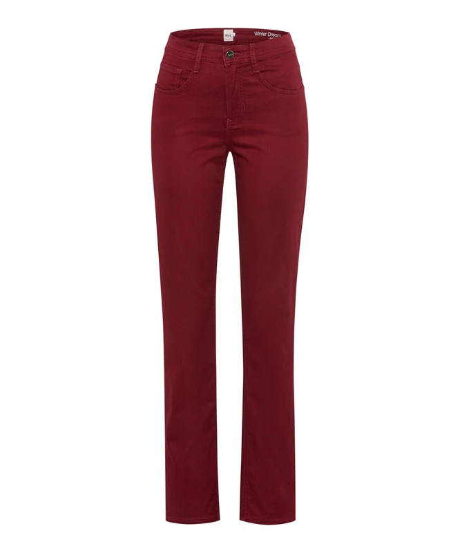 BRAX Women's Style.Carola Winterdream Trouser, 40 Mulberry, 31W x 30L