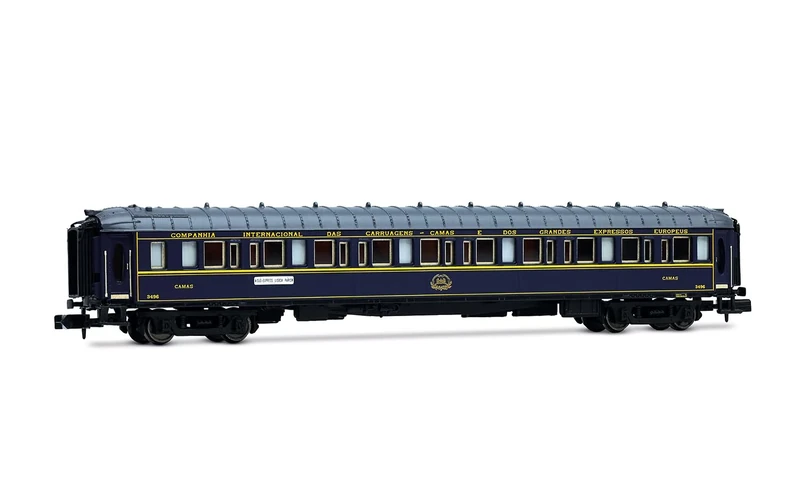ARNOLD HN4486 Ciwl, 3-Unit Pack Sud-Expreso, Set 1:2 (Dd3 with Aa 5000 Green With Bellows with Wl), Ep III-IV Passenger Coach Packs