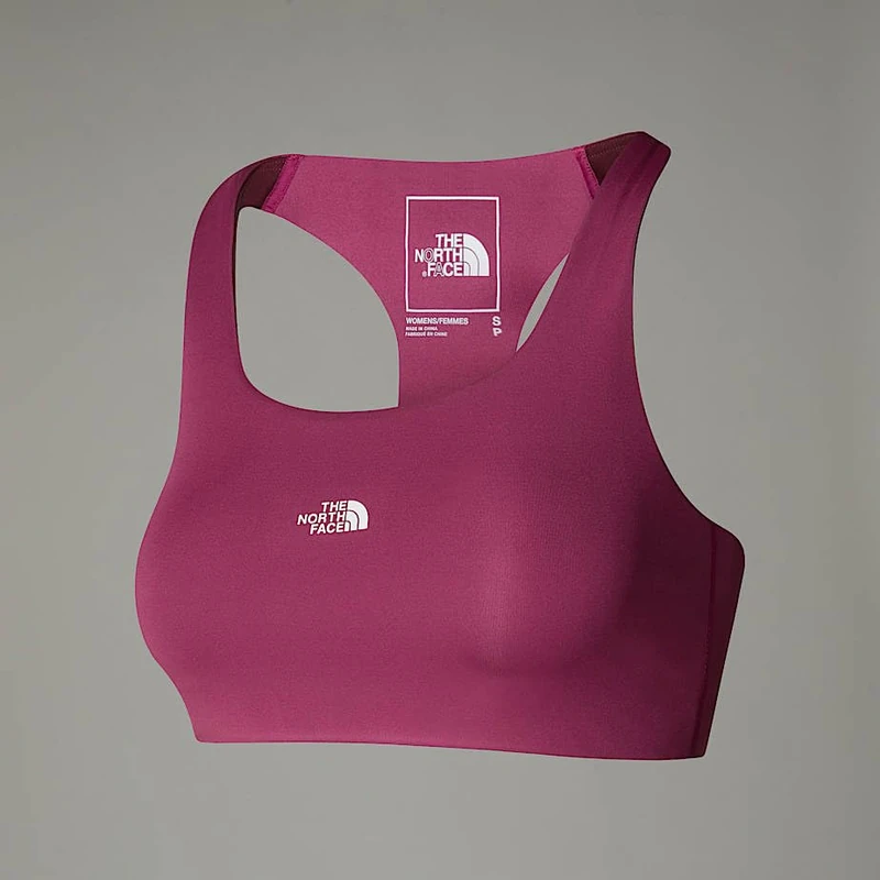 The North Face Women's Movmynt Sports Bra, Cyber Berry, S