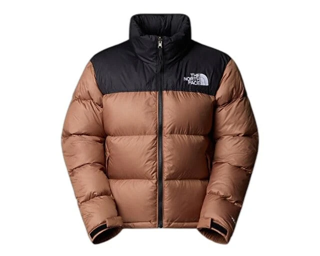 The North Face Women's 1996 Retro Nuptse Jacket, Latte/Tnf Black, L