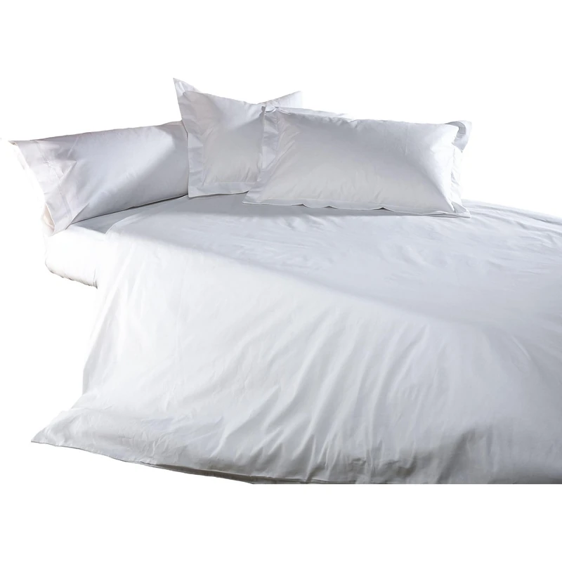 ECOMMERC3 | Duvet Cover Bed 240 x 220 cm - Soft, Breathable and Resistant - White Duvet Cover - 100% Made in Spain for a Rest