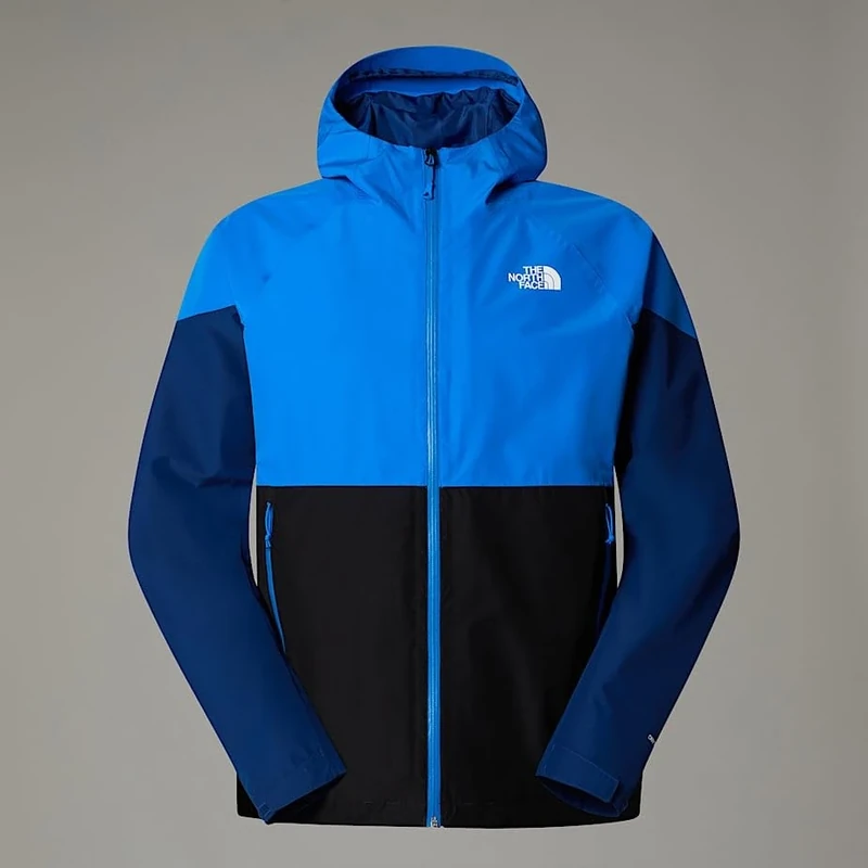 The North Face Men's Lightnin Zip-In Jacket, Tnf Black/Hero Blue/Est, S