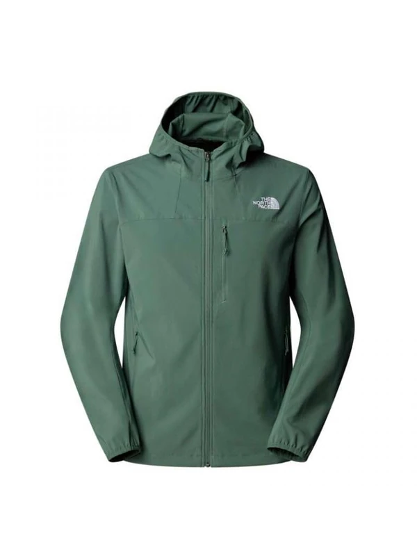 The North Face Men's Odles Hike Jacket, Duck Green/Tnf Black, M