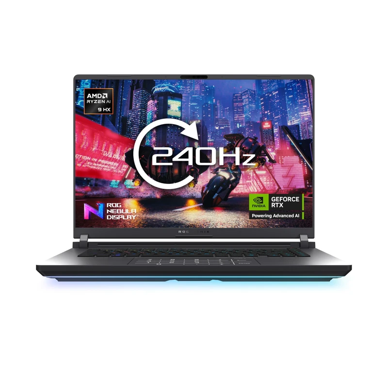 ASUS ROG Strix 16 G614PH Gaming Laptop | 16.0" WUXGA 165Hz Screen | AMD Ryzen 9-8940HX | NVIDIA GeForce RTX 5050 | 16GB RAM | 1TB SSD | 4-Zone Backlit Keyboard | 3 Month Xbox Game Pass | Windows 11