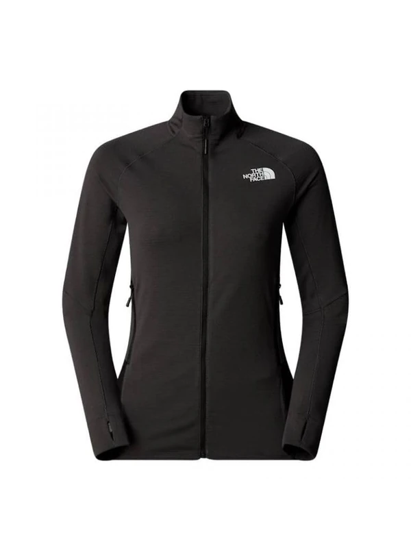 The North Face Women's Bolt Polartec Jacket, Asphalt Grey/Tnf Black, S
