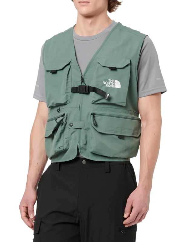 The North Face Unisex Nse Vest, Duck Green, L - Image 1